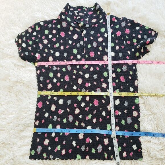 𝅺90s Vintage Le Caviar top short sleeve - Picture 7 of 10